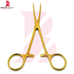 Meilleur produit 2026, nouvelle tendance, couleur dorée, service OEM ODM, fabrication sur mesure, pinces à piercing en acier inoxydable de qualité supérieure - Product Image 2