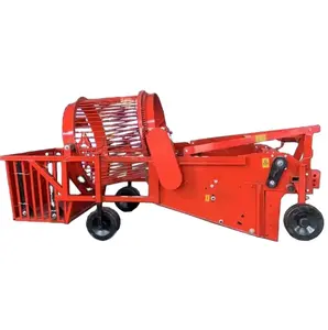 Tractor Three Point Suspension Drum Type Residual Film Cleaning Of Farmland Residues Such As Corn Stubble And Sorghum Stubble