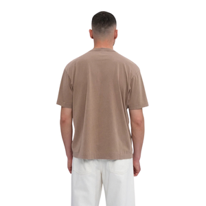 T-shirt uni à col rond et manches courtes pour homme, coupe classique, jersey minimaliste, personnalisable, OEM, vente en gros, vêtements basiques, fournisseurs d'usine - Product Image 3