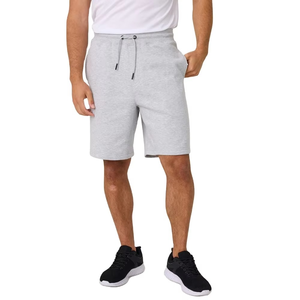 Pantalones Cortos de Felpa para Hombre, los Más Vendidos, de Algodón Premium, Color Verde Liso, Cómodos, Proveedor de Ropa Deportiva al por Mayor OEM ODM - Product Image 5