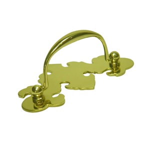 OEM ODM Sonnette de porte d'entrée en laiton massif doré - Product Image 1