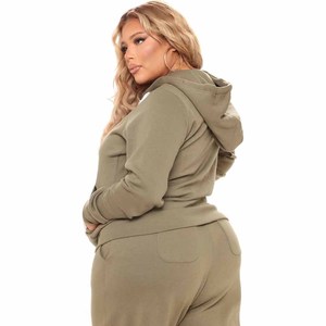 Custom Women <b>Zip</b> <b>Up</b> Hoodie Jacket Streetwear Wholesale USA Supplier Hoodies Manufacture - Product Image 3