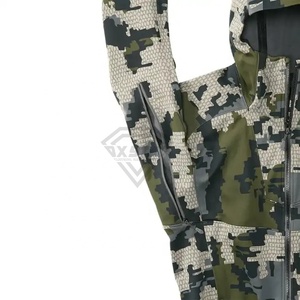 Nouvelle arrivée, veste de chasse pour homme, taille plus, logo personnalisé imprimé, veste de chasse de haute qualité avec camouflage - Product Image 3