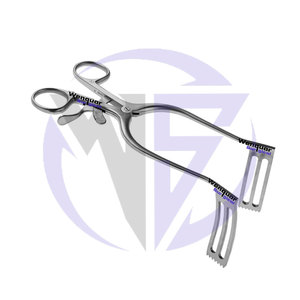 เครื่องมือถ่างจับแบบ Double Ducker ทำจากสแตนเลสสตีลคุณภาพสูง เกรดเยอรมัน สำหรับการผ่าตัดที่มีประสิทธิภาพ - Product Image 3