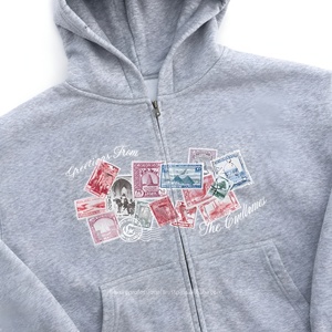 เสื้อฮู้ดโอเวอร์ไซส์ผ้าฟลีซพรีเมียมสำหรับผู้ชาย ระบายอากาศได้ดี สวมใส่สบายทุกวัน พร้อมฮู้ดปรับได้ ลายเรียบ ขนาด OEM ขายส่ง - Product Image 6