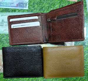 Genuine Leather <b>Mens</b> <b>Wallet</b> With Classic Design Multiple <b>Card</b> Slots And Cash Compartments For Everyday Use And Business Gifts - Product Image 2