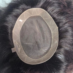 ผมปลอมแบบติดกาวชนิดผมแท้ของอินเดีย รุ่นลอสแอนเจลิส แบบผมหยิกฟูและแบบลอนลึก แบบผมตรงจากบังกลาเทศ - Product Image 1