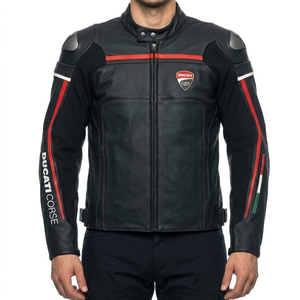 เสื้อแจ็คเก็ตมอเตอร์ไซค์ Rucati Pro สำหรับผู้ชาย/เสื้อแจ็คเก็ต CE ป้องกันการกระแทกสำหรับการแข่งขัน ชุดนักขี่ประสิทธิภาพสูง - Product Image 2