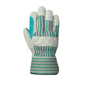 ACONA INDUSTRIES AI-1803 Industrial Working Gloves Outdoor Eco-Friendly Quick Dry Reinforced <b>Grip</b> Abrasion Resistant Leather - Product Image 2