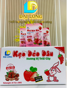 Jelly Candy Strawberry Tasty Sweet Soft Candy Dai Long Supplies La mejor calidad Delicious Fruit Candy Fruity - Product Image 5