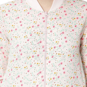 Best Design Fashionable Women Printing Varsity <b>Jackets</b> Smooth Texture Clothing For Outdoor Leisure And Casual Dressing - Product Image 6