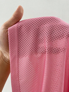 Camiseta de Fútbol Unisex Extra Grande de Malla, 100% Poliéster, Secado Rápido, Antibacteriana, Transpirable, Color Rosa, Estilo Urbano, Número 28, con Gráficos - Product Image 2