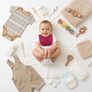 Bavoirs pour bébé en coton de bambou doux, respirants, essentiels pour l'été, pour nouveau-nés - Product Image 4