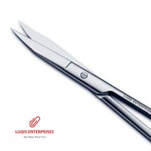 กรรไกรดึงหน้าเดวิส ใบมีดโค้งหยัก เครื่องมือผ่าตัด สแตนเลสสตีล - Product Image 2