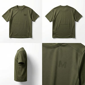 Camiseta Deportiva de Secado Rápido para Hombre, para Gimnasio, Entrenamiento, Fitness, Running, Ejercicio, Ropa Deportiva Activa, MaluzaIndustries - Product Image 6