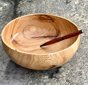 ชามสลัดไม้ทำมือคุณภาพพรีเมียม ทนทาน น้ำหนักเบา เป็นมิตรกับสิ่งแวดล้อม ผลิตในอินเดีย ปลอดภัยสำหรับเครื่องล้างจาน เหมาะสำหรับงานปาร์ตี้ เพิ่มความหรูหราให้กับคุณ - Product Image 6