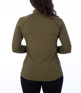 Chemise d'équitation professionnelle de luxe haut de gamme pour femme, décontractée, unie, avec logo brodé, légère, à séchage rapide - Product Image 6