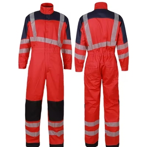 Overol de Seguridad Reflectante Resistente para Trabajadores de la Construcción y de Fábrica con Múltiples Bolsillos, Ajuste Cómodo y Personalizable - Product Image 6