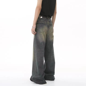Jeans pour hommes, jeans de haute qualité, pantalons streetwear vintage, pantalons amples pour hommes, jeans amples pour hommes - Product Image 5