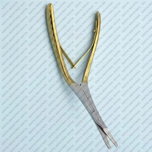 Cerkes Caplan Nasal Septum Scissor 8 Inches Manual Double Action Serrated <b>Tungsten</b> Carbide rhinoplasty ENT Surgical Instruments - Product Image 2