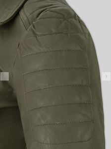 Veste en cuir pour homme, coupe-vent, veste en cuir pour homme et femme, styles personnalisés, Charlotte Burnt, plusieurs couleurs, veste en cuir 2006 - Product Image 5