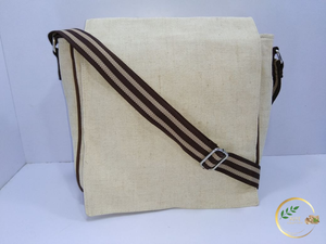 Sac bandoulière léger en jute, élégant et tendance, pour un usage quotidien - Product Image 2