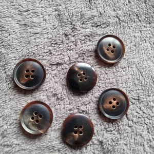 Boutons vierges faits à la main en corne de buffle naturelle et écologique, de haute qualité, pour accessoires vestimentaires, vente en gros - Product Image 3