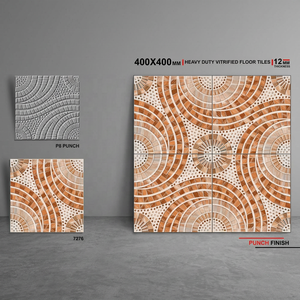 400x400mm Porcelaine Antidérapante Heavy Duty Parking Rustique Céramique 40x40cm Numérique Antidérapant 16x16 Carreaux de sol Vitrifiés Vitrifiés - Product Image 5