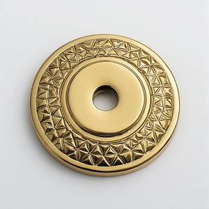 Plaque de porte au design géométrique moderne, idéale pour les portes intérieures élégantes, offrant une esthétique épurée et un support fiable - Product Image 3