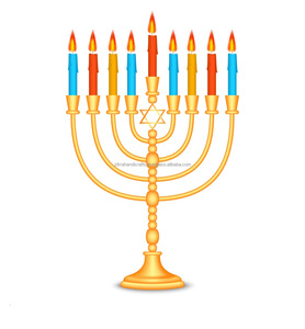 Antler Candle Holder With Base Religious Menorah Candlesticks Multi <b>Branch</b> Indoor Home Decor Designs Metal Candle Holders - Product Image 2