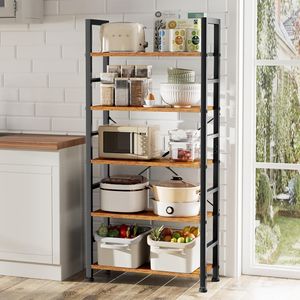 Étagère d'angle moderne à 5 niveaux pour garage, kit de rangement, CD et livres - Product Image 5