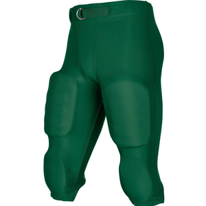 Men Black Padded American Football Pants Belt Closure <b>Athletic</b> Fit Breathable Practice Game Performance Sportswear wear football - Product Image 6