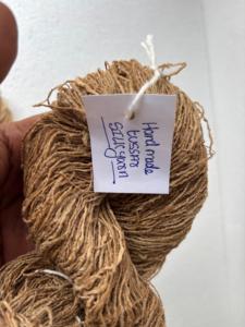 ไหมทัสซาห์ กิชชา 100% ไหมดิบ ทอมือ สำหรับทอผ้า ถักนิตติ้ง และงานฝีมือ - Product Image 2