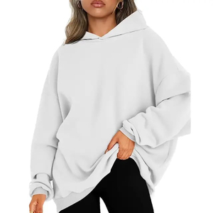 Sweat à capuche de luxe surdimensionné pour femme, sweat-shirt épais de qualité supérieure, pull en molleton doux pour femme, sweat à capuche oversize pour femme - Product Image 5