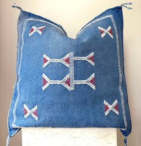 Home Textile Wholesale Cactus Silk Cushion <b>Cover</b> <b>for</b> <b>Sofa</b> Decoration, Handmade Sabra Cactus Silk Pillow Made in Morocco Boho - Product Image 2