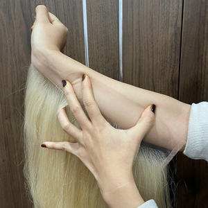 Extensions de cheveux humains blonds ondulés de qualité supérieure 2026, frontale 13x6 Vietnam HD Swiss Lace, nœuds petits, dentelle invisible - Product Image 5