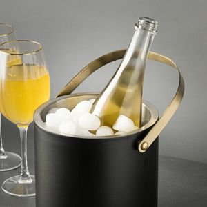 2 packs de seaux à glace en acier inoxydable pour servir des boissons et des cocktails - Product Image 3