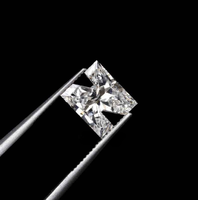Diamant CVD cultivé en laboratoire, certifié IGI, lettre 'N', clarté VVS-VS, taille personnalisée, couleur D-E, 0,003-20 carats, pour pendentif de bijoux
