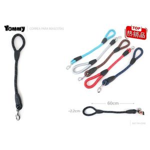 Correa Redonda Reflectante Yommy de 60cm para Perros, Entrenamiento y Paseo - Product Image 1