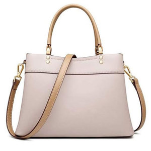Salva Leather Teal Genuine Leather Tote Bag Soft Detachable Handle Minimalist Style Female Outdoor Hiking Zipper Closure Arcuate - Product Image 1