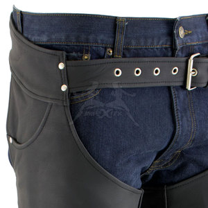 Good Quality Full Leather <b>Chaps</b> Smooth Finish Full Leather <b>Chaps</b> Designed For Everyday <b>Riding</b> And Outdoor Wear - Product Image 5