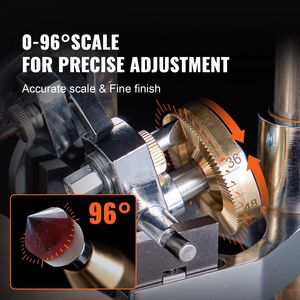 Macchina per Sfaccettatura Gemme 180W, Velocità Regolabile 0-2980 RPM, Lucidatrice per Giada e Gioielli, Peso 3kg - Product Image 3