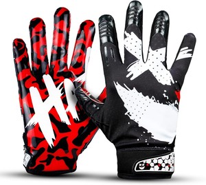Gants de football américain ALHUSAYNAPPAREL pour hommes, femmes, garçons, jeunes, adultes - Product Image 6