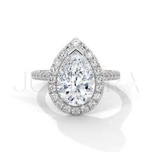 Most Selling Pear Cut Diamond Ring for Everyday Wear Office Use and Elegant Styling <b>Wedding</b> Engagement Ring Gift For Her - Product Image 1