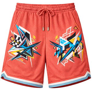 Casual Loose Summer <b>Mesh</b> Shorts Men Gym Training Running Fitness Quick Dry Breathable Athletic <b>Pants</b> Elastic Waist Streetwear - Product Image 5