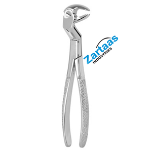 Forceps dentaire ROUTURIER ANATOMICA en acier inoxydable de haute qualité, gauche, fabricant d'instruments dentaires - Product Image 1