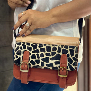 <b>Women</b> <b>Bags</b> Metallic Fur Leather Multi Color Handbag Shoulder Recycled Leather <b>Sling</b> <b>Bag</b> - Product Image 6