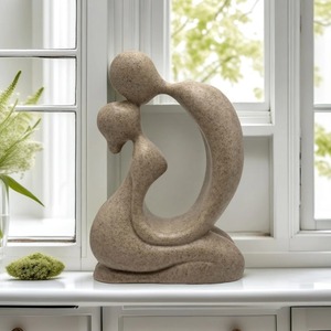 Escultura Moderna de Amor, Figura Artística Decorativa para Mesa, para Sala de Estar, Regalo de Aniversario - Product Image 4