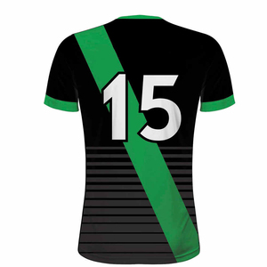 HASH INTERNATIONAL Wholesale Custom GAA Gaelic Hurling Jersey Breathable Lightweight 100% Polyester Anti-Bacterial Short Sleeve - Product Image 2