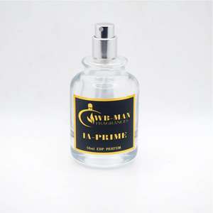 Autocollants d'étiquettes de parfum de luxe personnalisés durables et de haute qualité |   Feuille d'aluminium gaufrée en relief, finition mate, imperméable, avec revêtement UV - Product Image 2